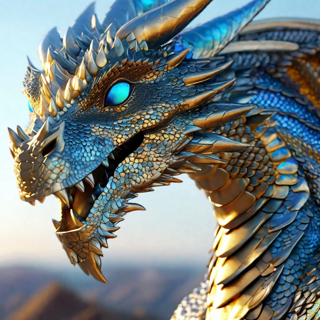 Dragon Gazing Horizon Scales