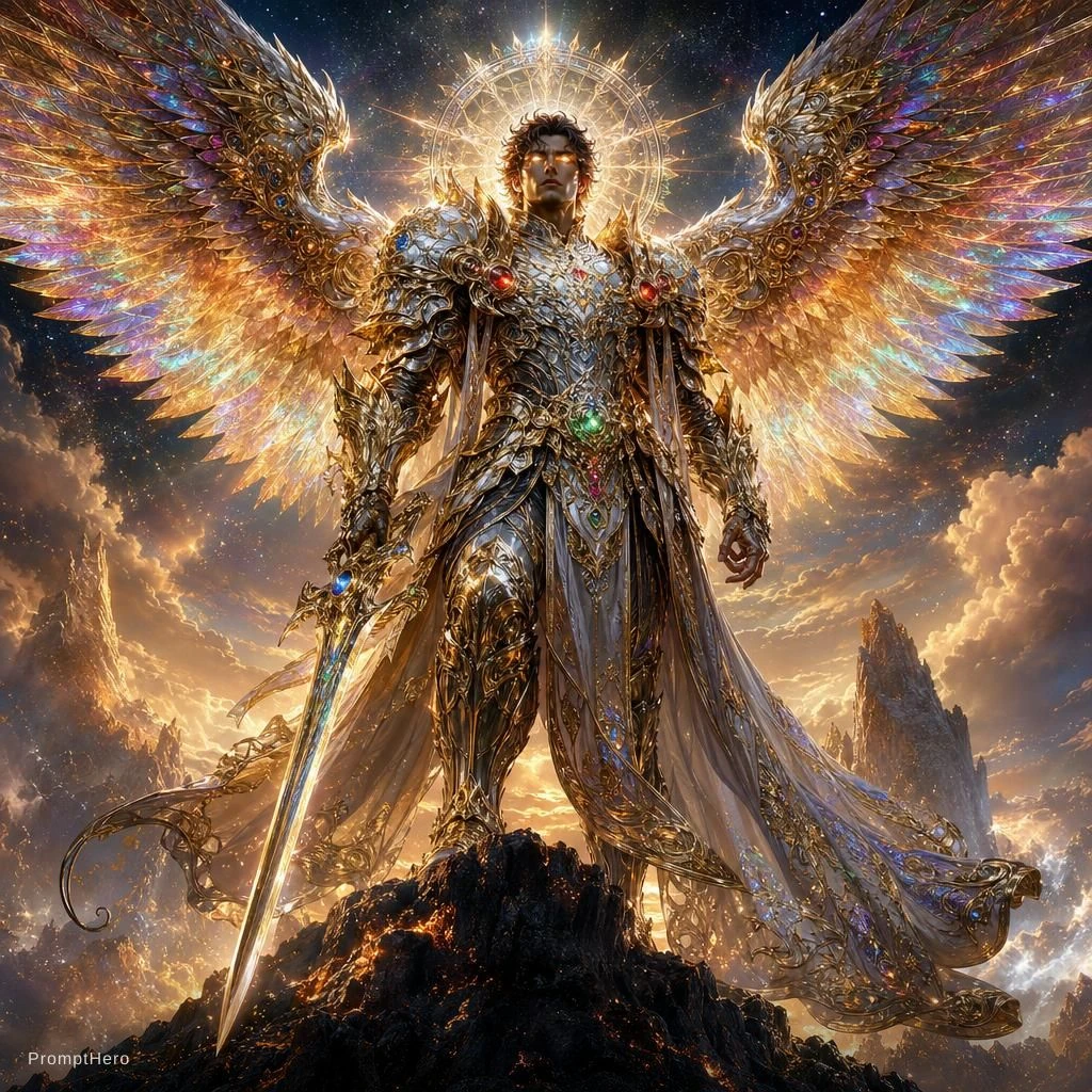 Archangel Wings Armor Prismatic