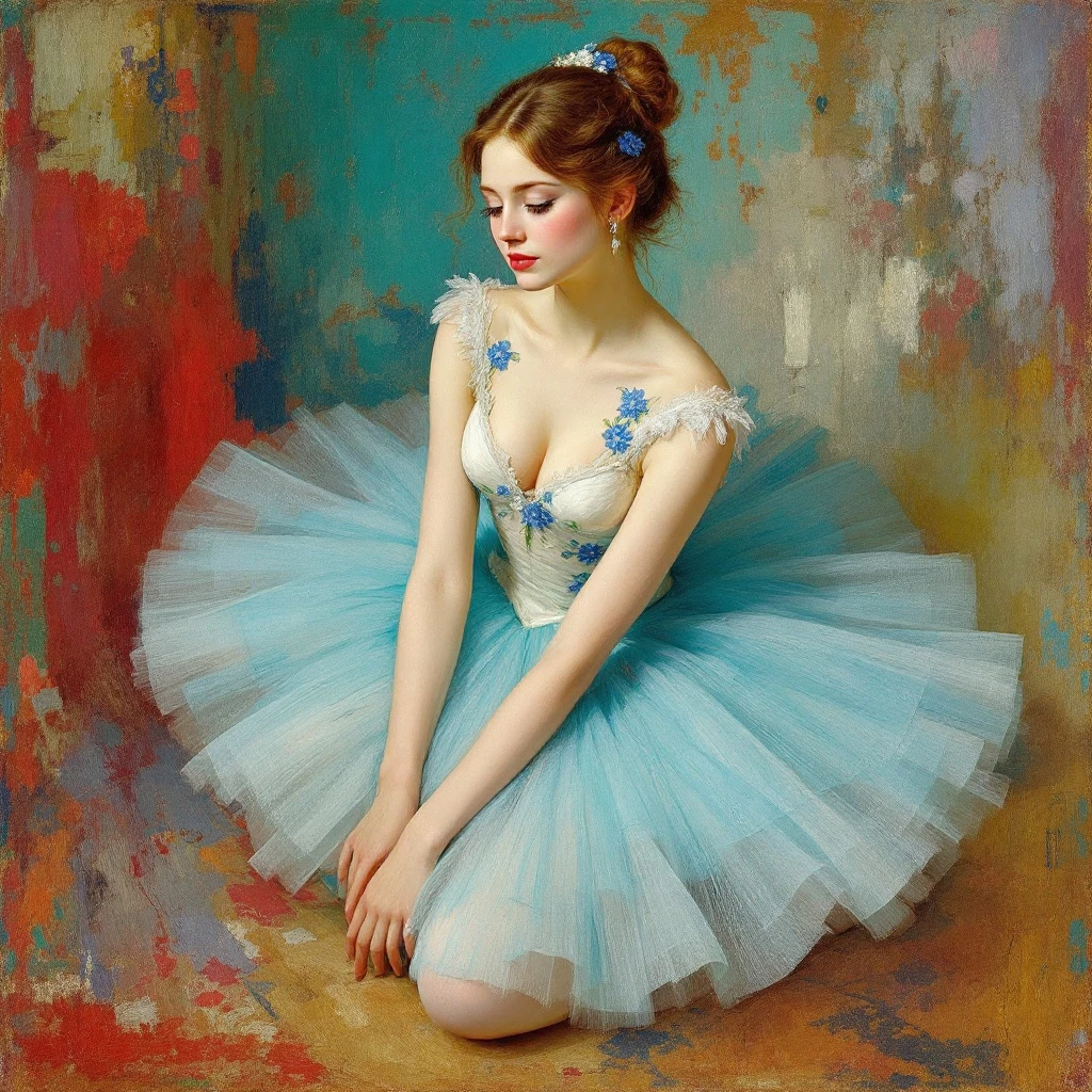 Ballerina Degas Style
