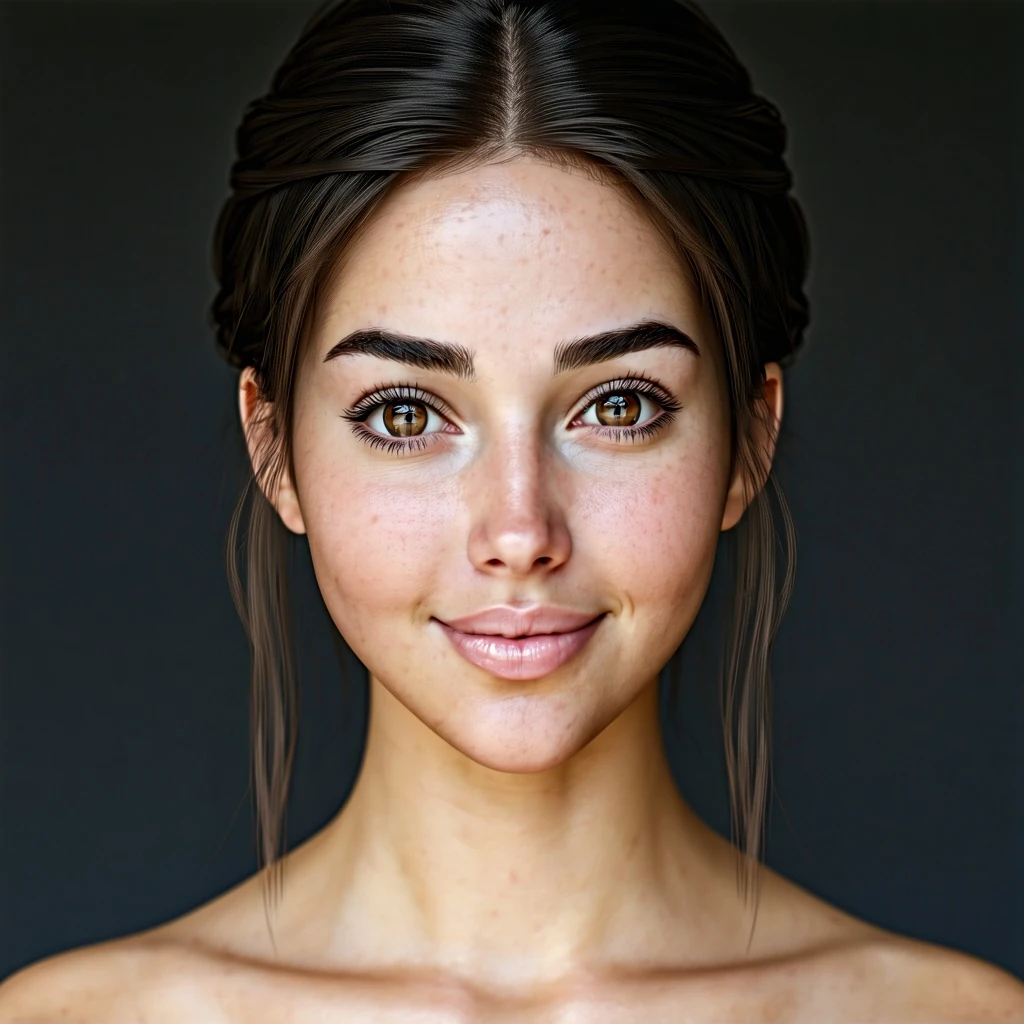Mediterranean Woman Fashion Portrait