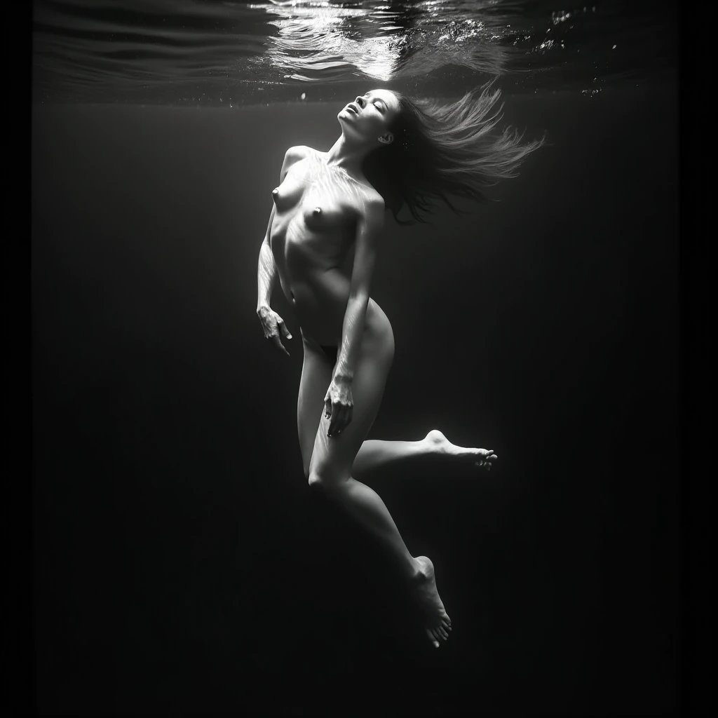 Underwater Figure Fine Art