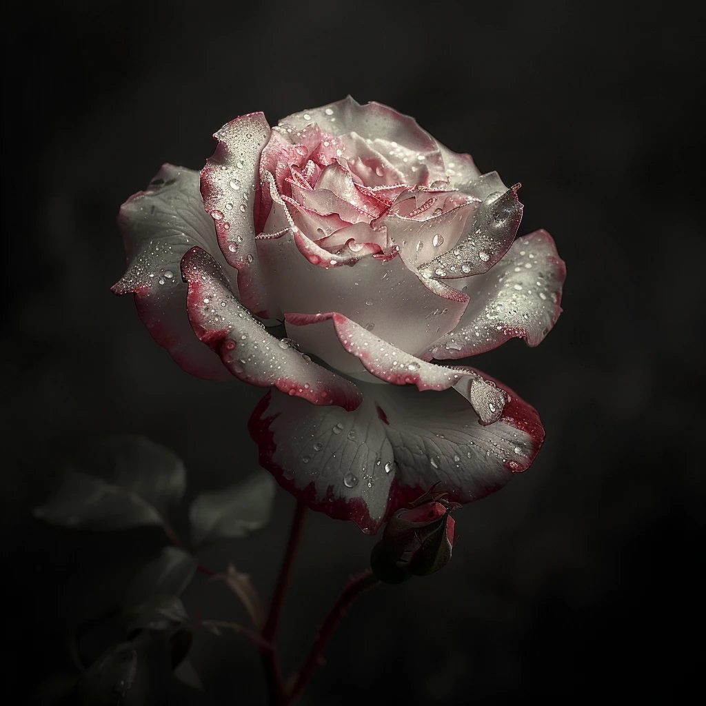 Rose Bloom Macro Photography