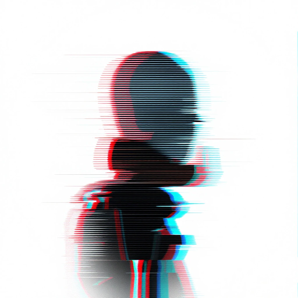 Microphone Glitch Art Distortion