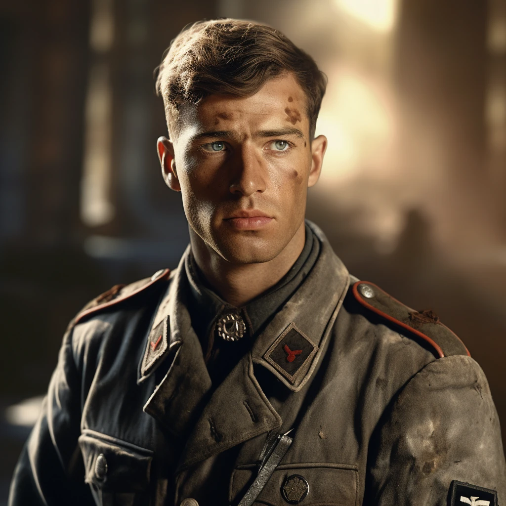 German Soldier World War Two Standing