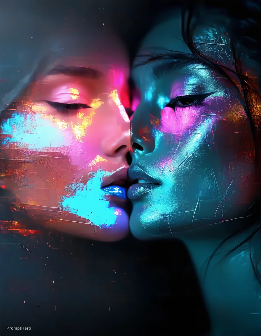 Woman Combine Images Meaning Colors Metallic Detail