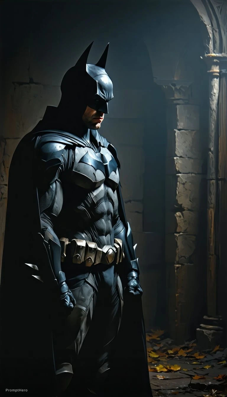 Man Digital Dark Wallpaper Portrait Batman Knight
