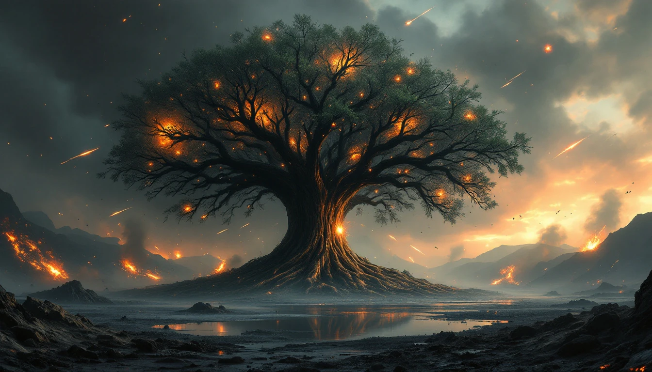 Tree Kidney Apocalyptic Battle