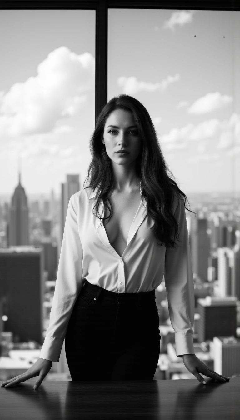 Executive Woman Office High Rise