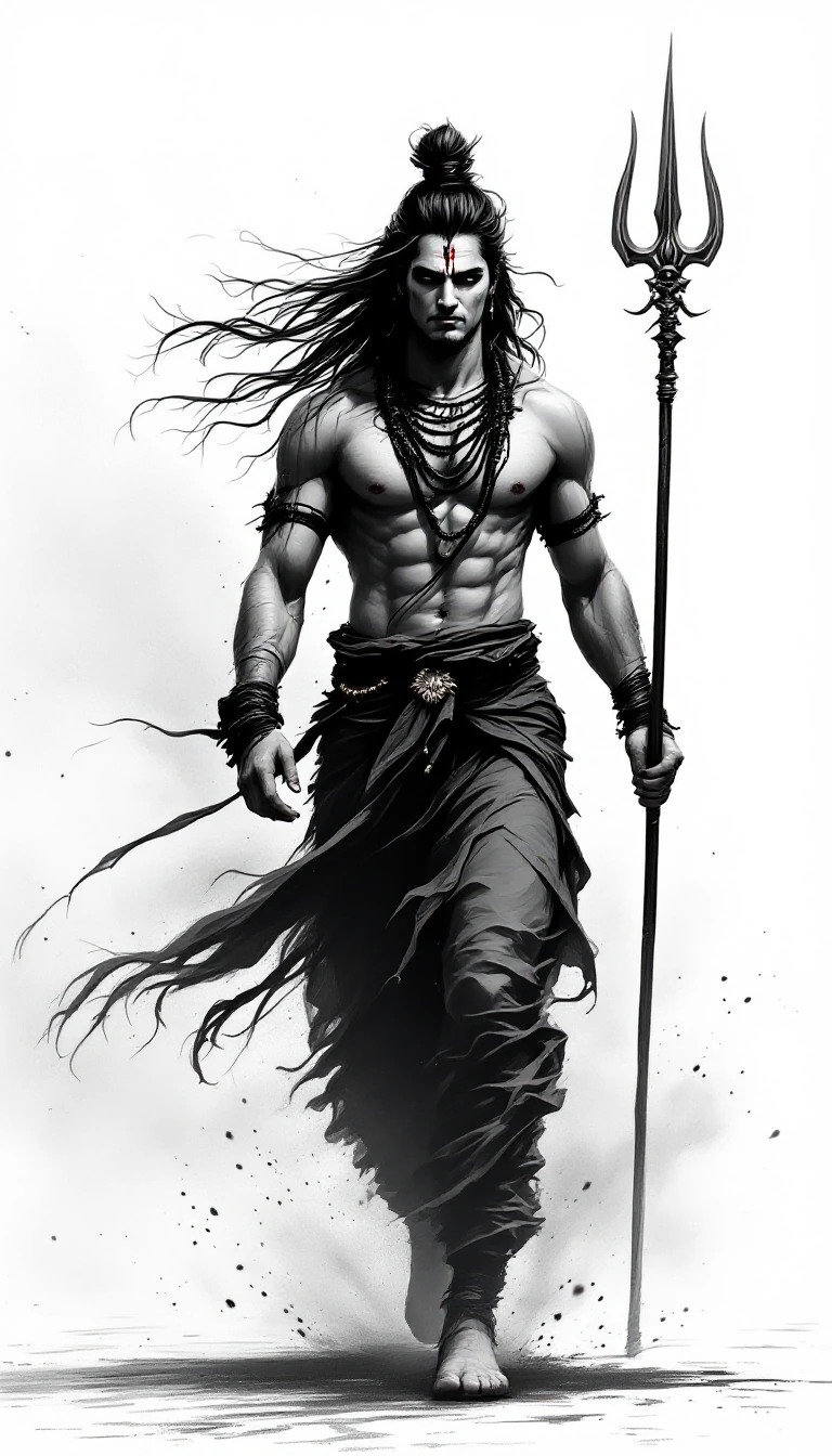 Lord Shiva Trident Urban Fantasy