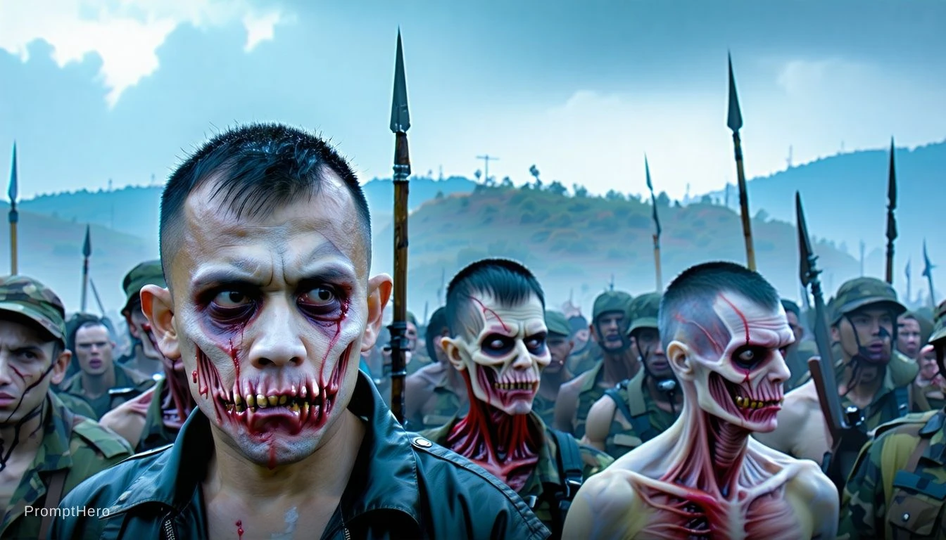 Men War Dystopian Futuristic Epic