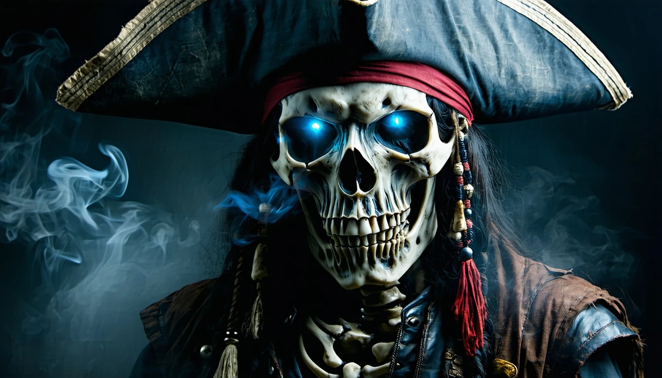 Undead Pirate King Skull