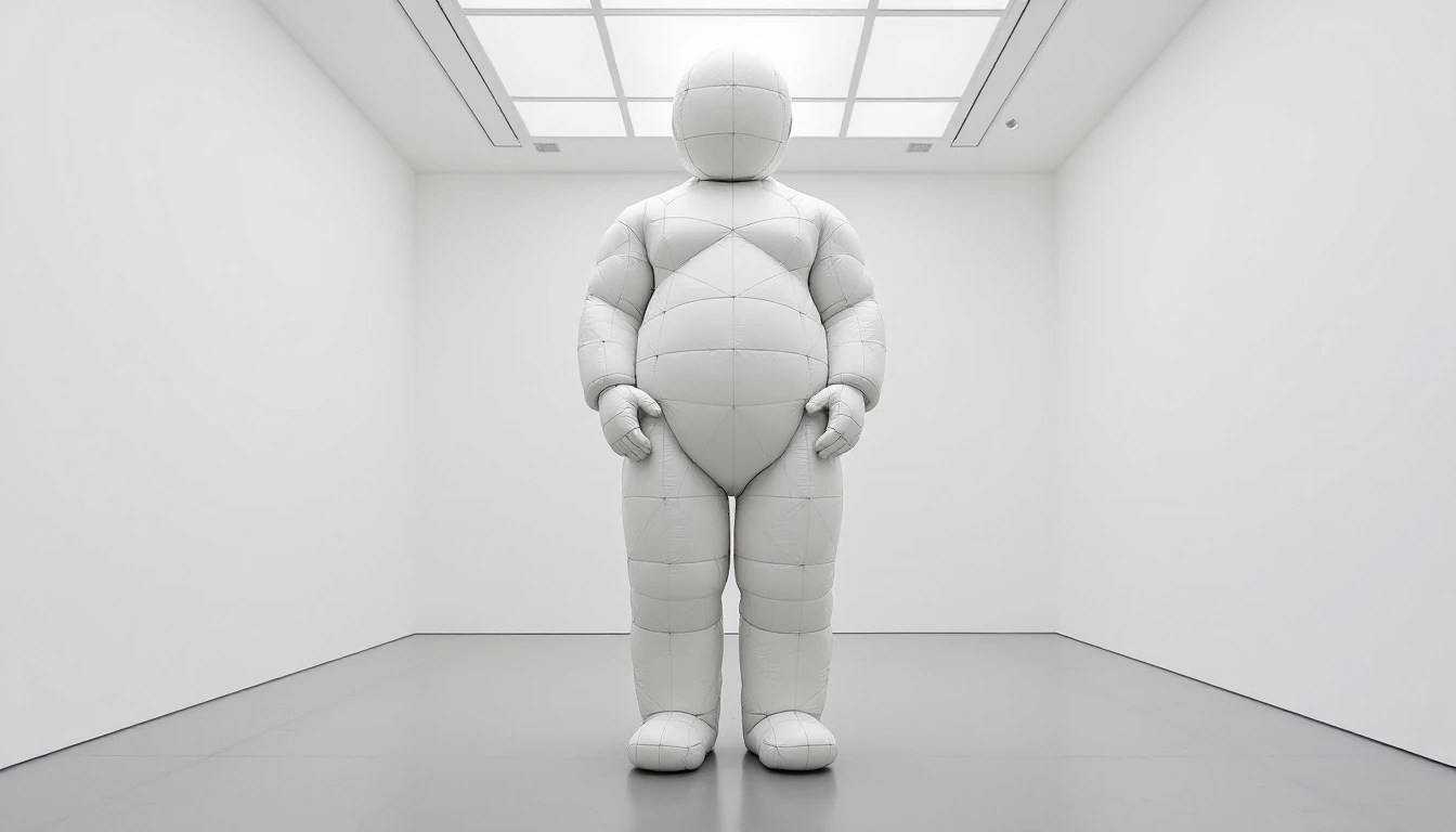 Monumental Abstract Humanoid Sculpture