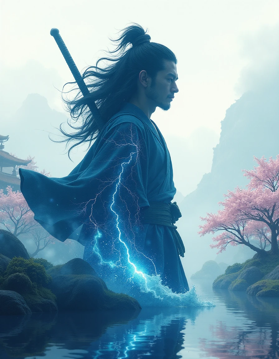 Double Exposure Susanoo Storm God