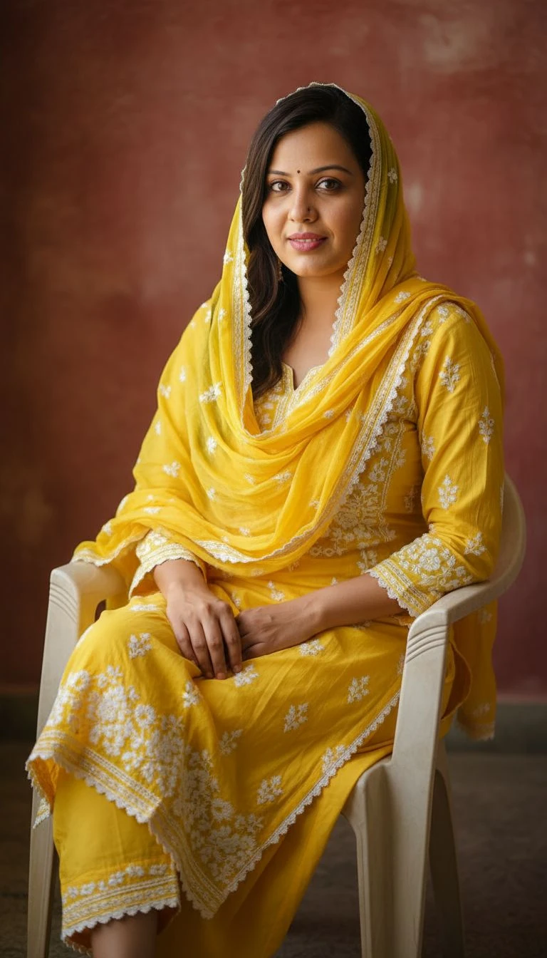 Indian Woman Salwar Kameez