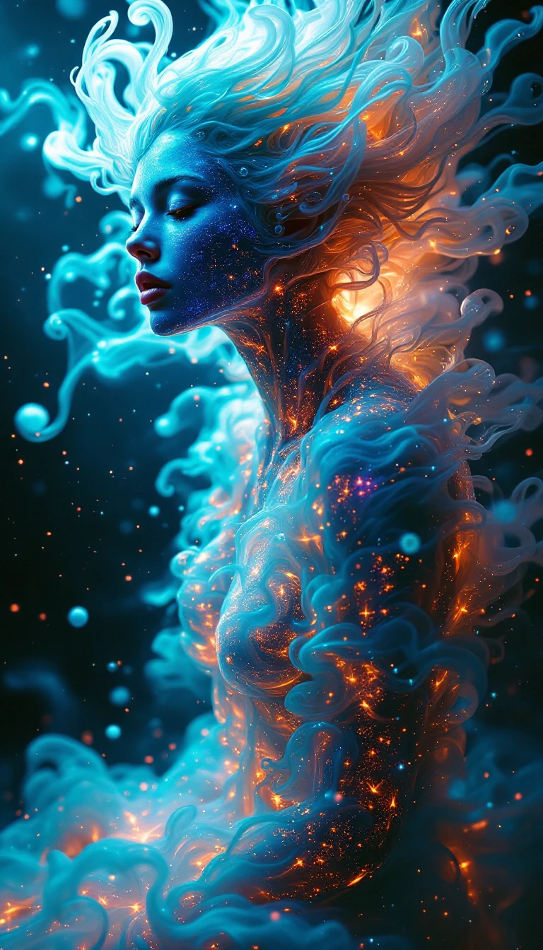 Metamorphosis Swirling Cosmos