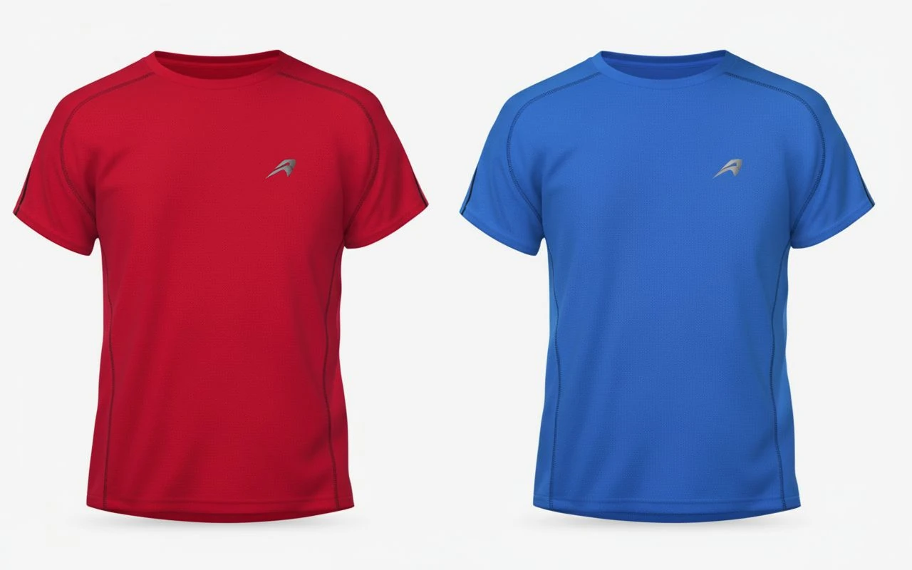 Athletic T-Shirt Mockup Design