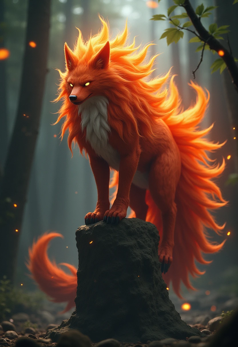 Kurama Fox Demon Forest