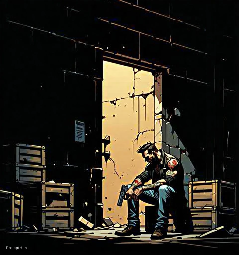 Gangster Leather Warehouse Badass