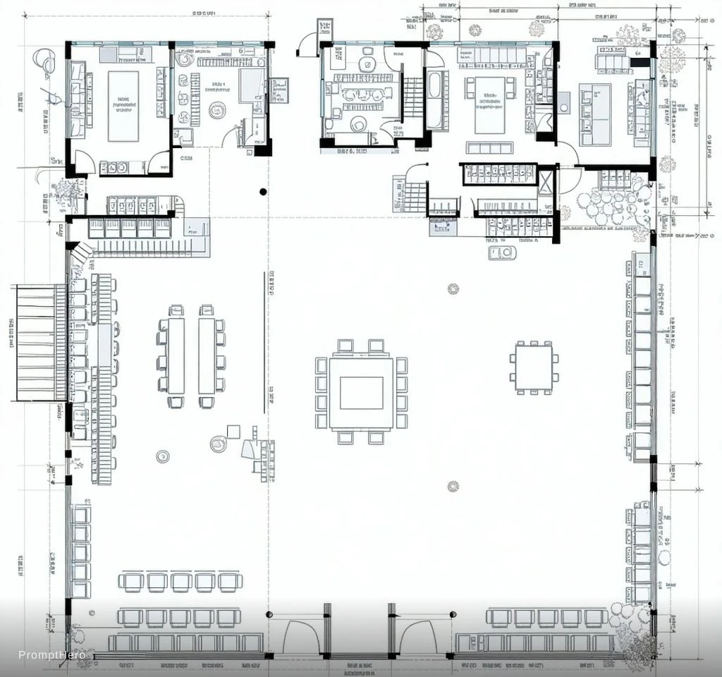 Luxury Beauty Pharmacy Store Floorplan