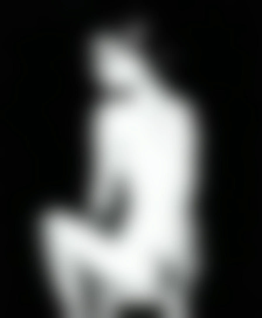 Woman Bare Back Stool