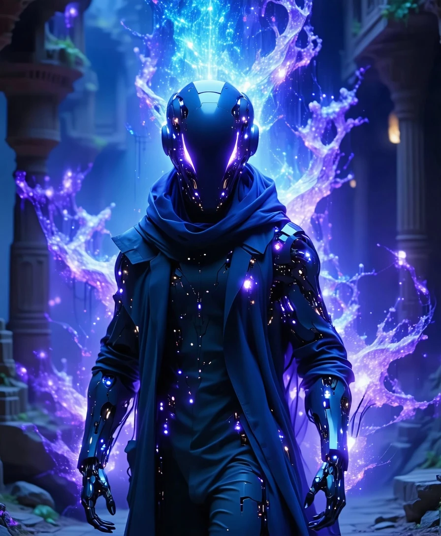 Futuristic Humanoid Dystopian Beings