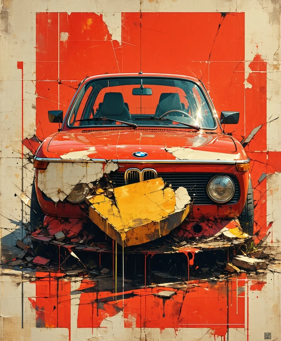BMW Comic Book Lateral Position