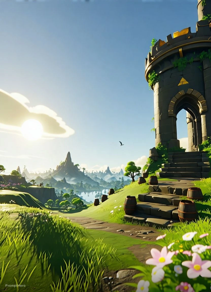 Zelda Breath Wild Sunlight Recreation