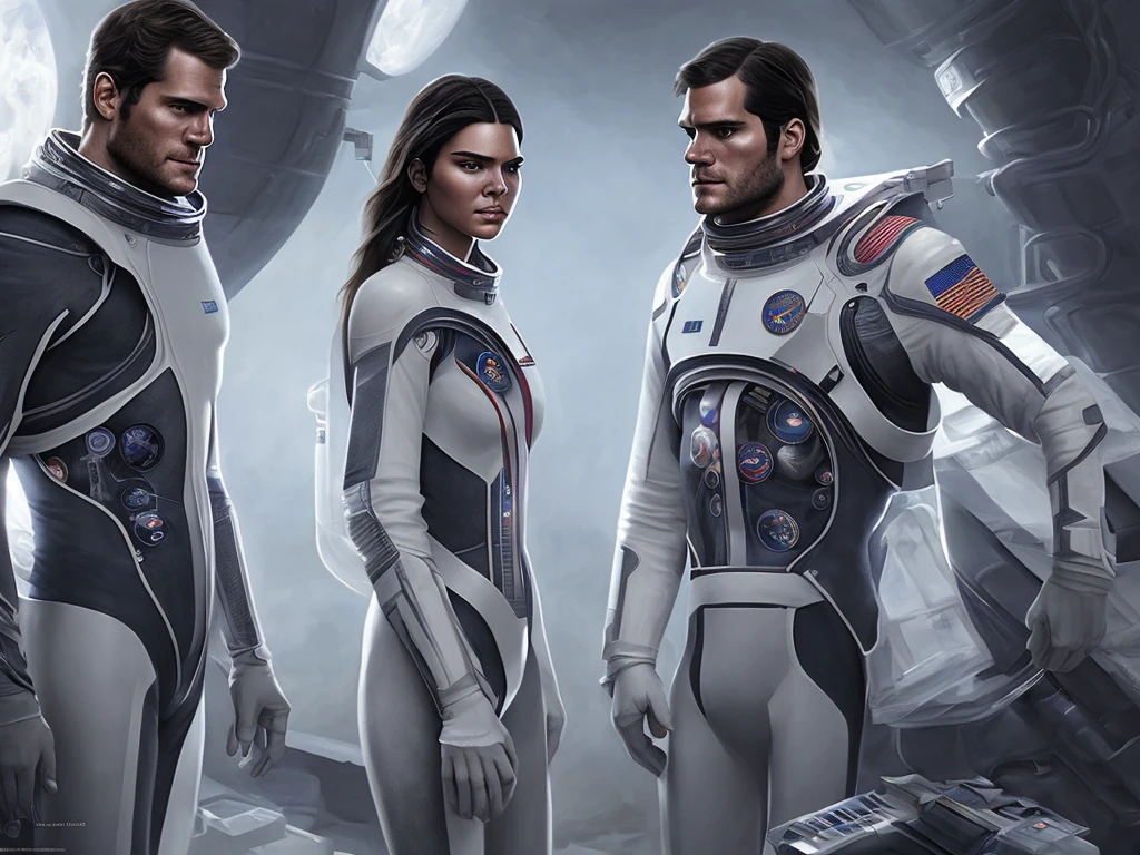 Space Colony Members Uniform Dramatic