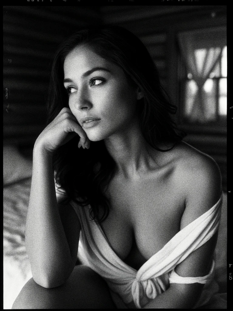 Woman Introspective Fine Art Portrait