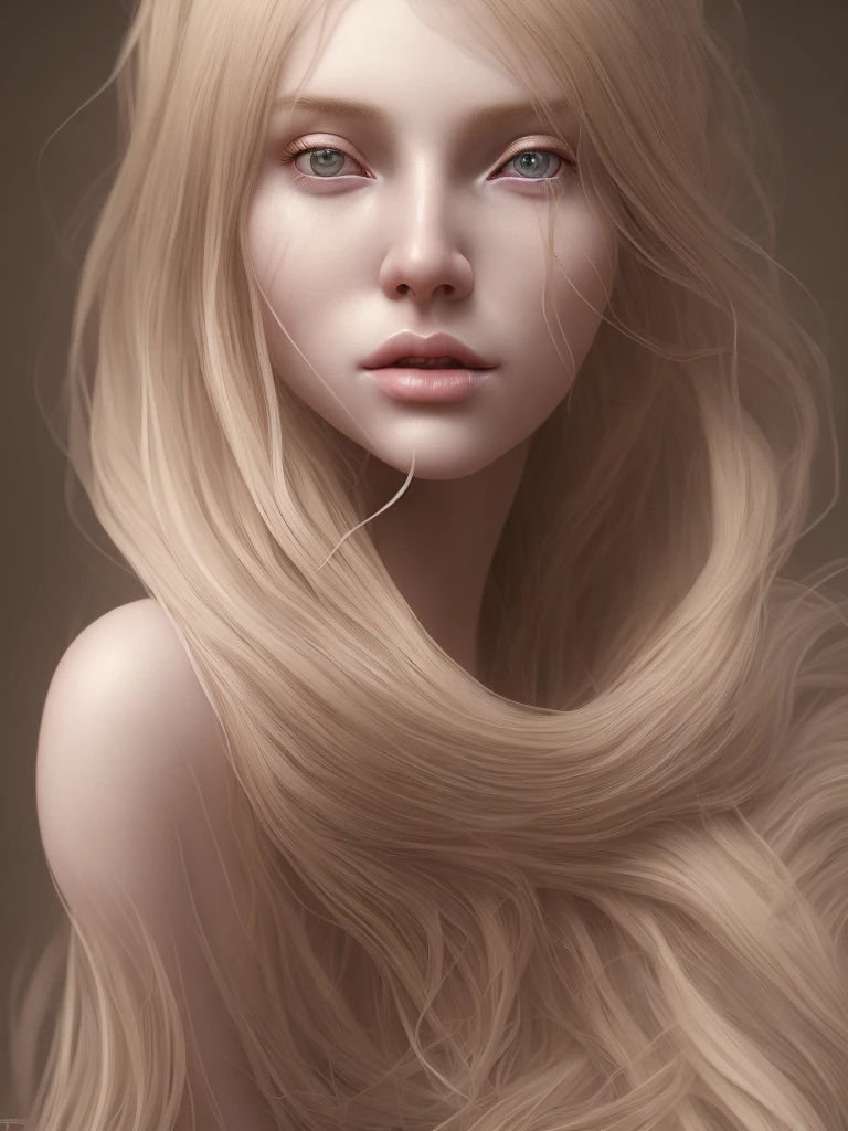 Blonde Beauty Cabbage Dress Cyborg