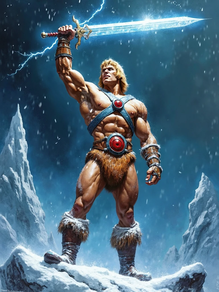 He-Man Ice Storm Power Portrait