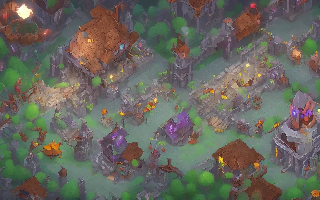 Ghostly Game Background Terror Animation