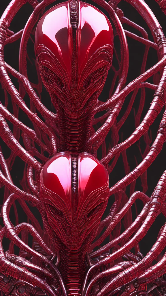 Alien Portrait Giger Organic