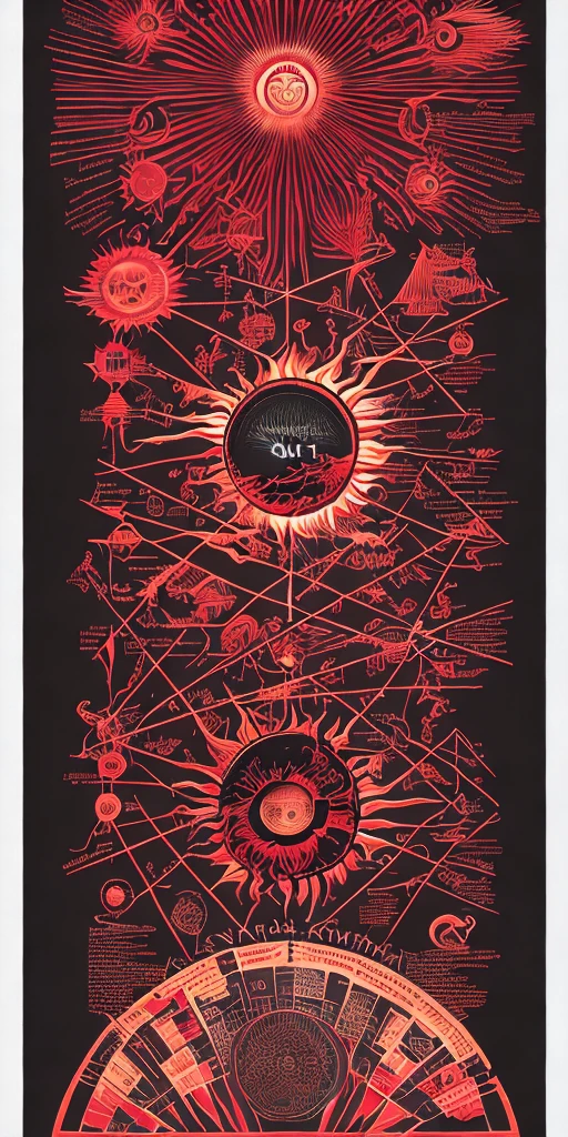 Crimson Sun Creation Infographic