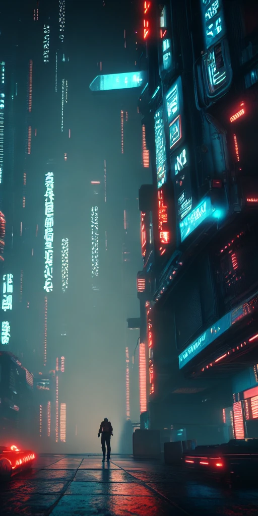 Blade Runner Street Cyberpunk
