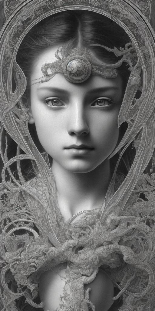 Arthur Rimbaud Marble Portrait