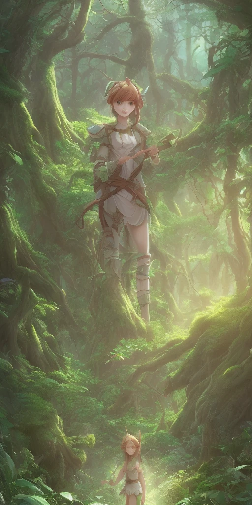 Forest Guardian Anime Mystical