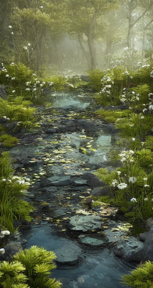Forest Flower Crystal Garden