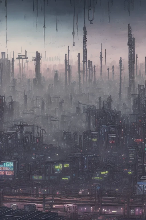 Diesel-Punk Future City