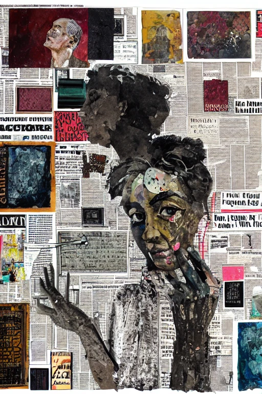 Political Opinion Editorial Collage