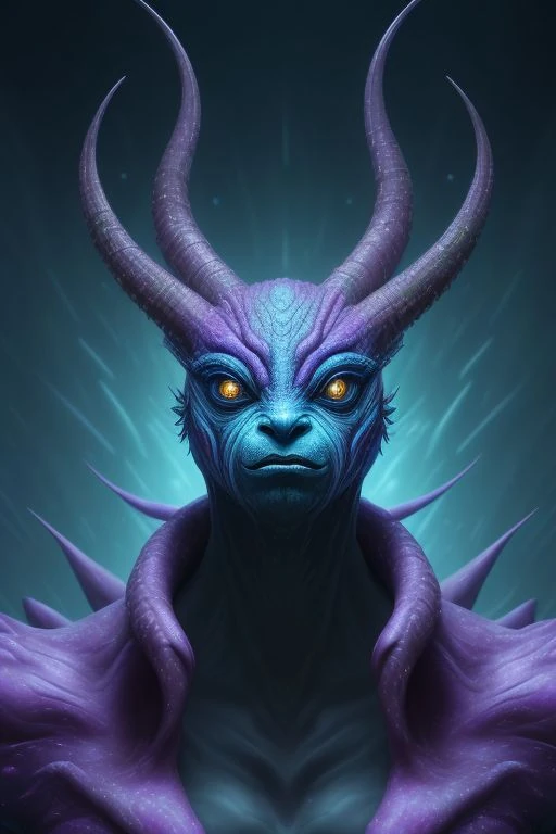 Alien Dimensional Creature Art