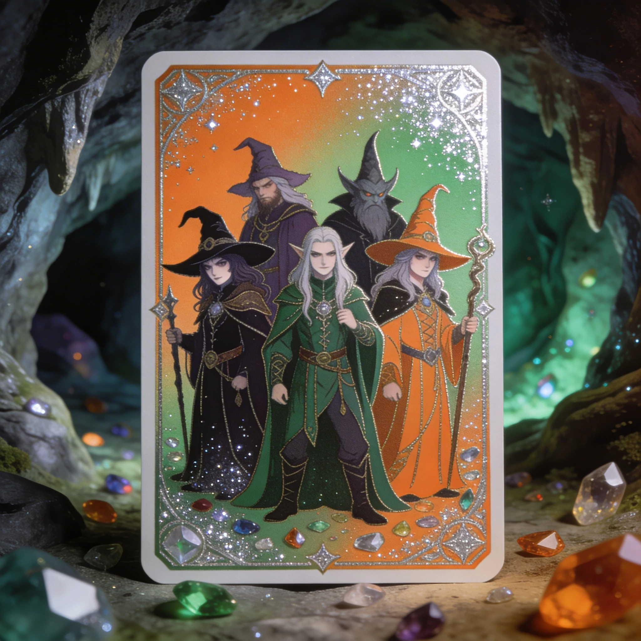 Wizards Card Game Box Art