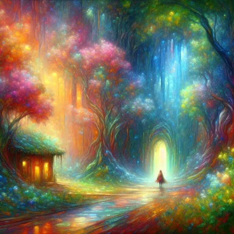 Dreamy Dawn Fantasy with Pastel Colors