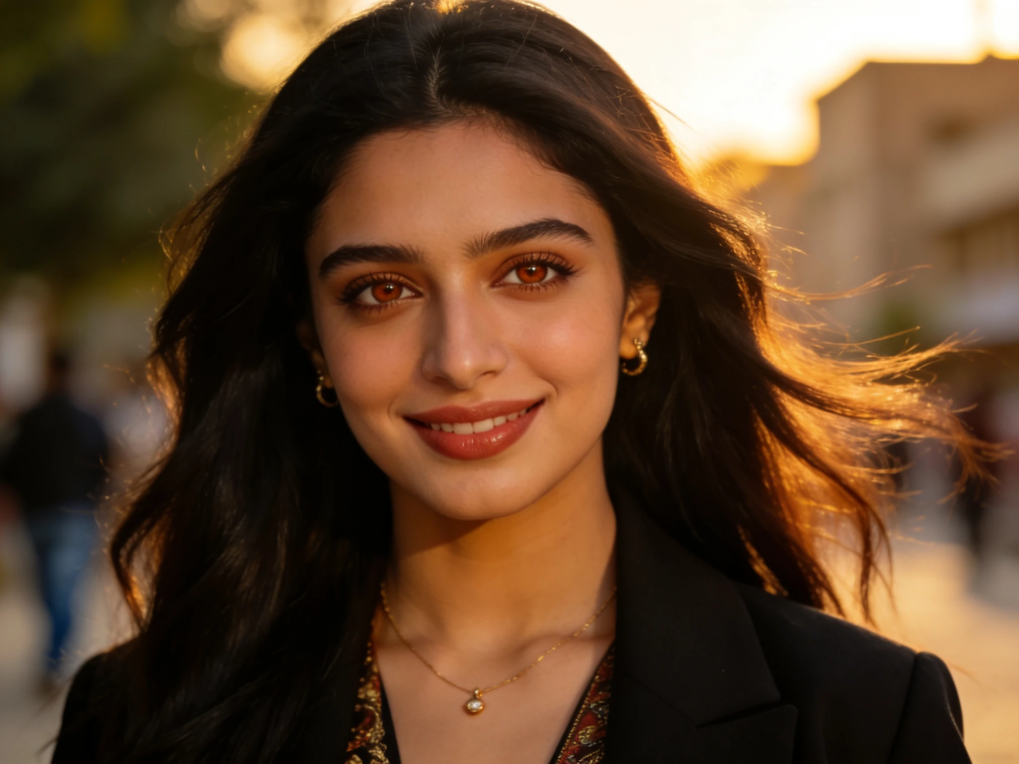 Young Woman In Urban Pakistani Fashion