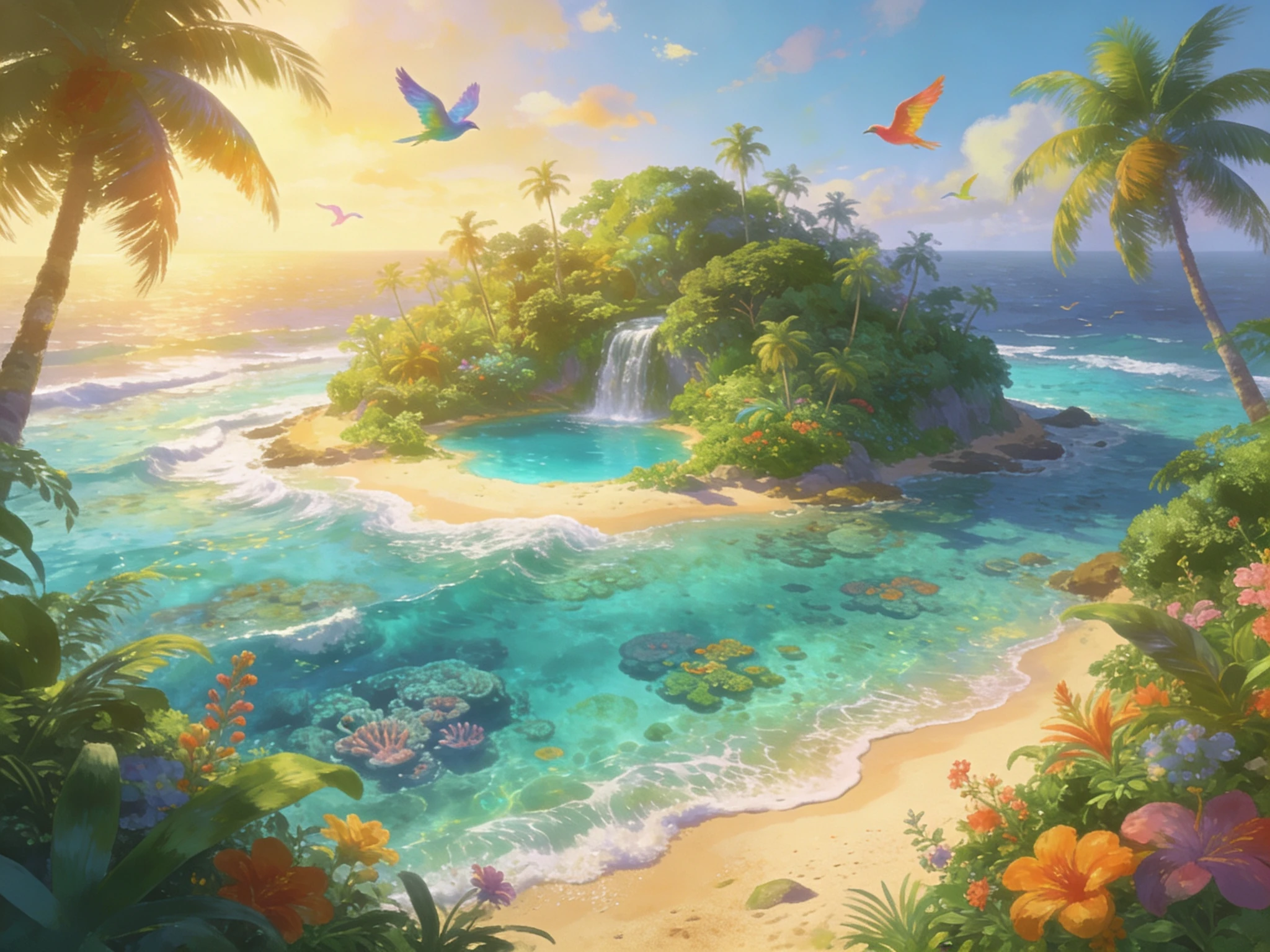 Fantasy Island Tropical Paradise