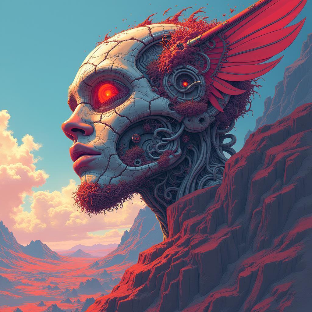 No Man's Sky Rendered as Scientific Illustration
