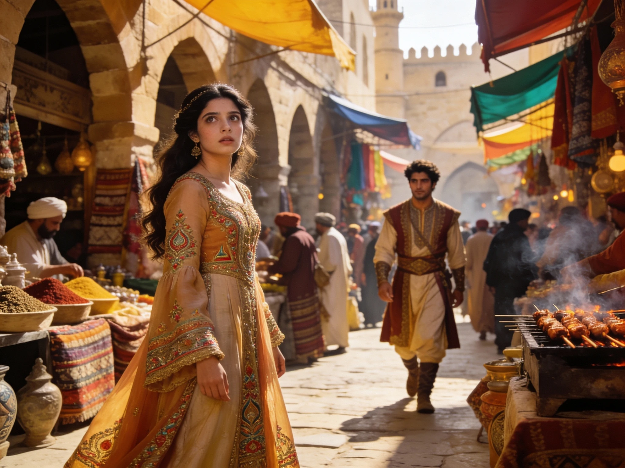 Princess Lost In The Bazaar