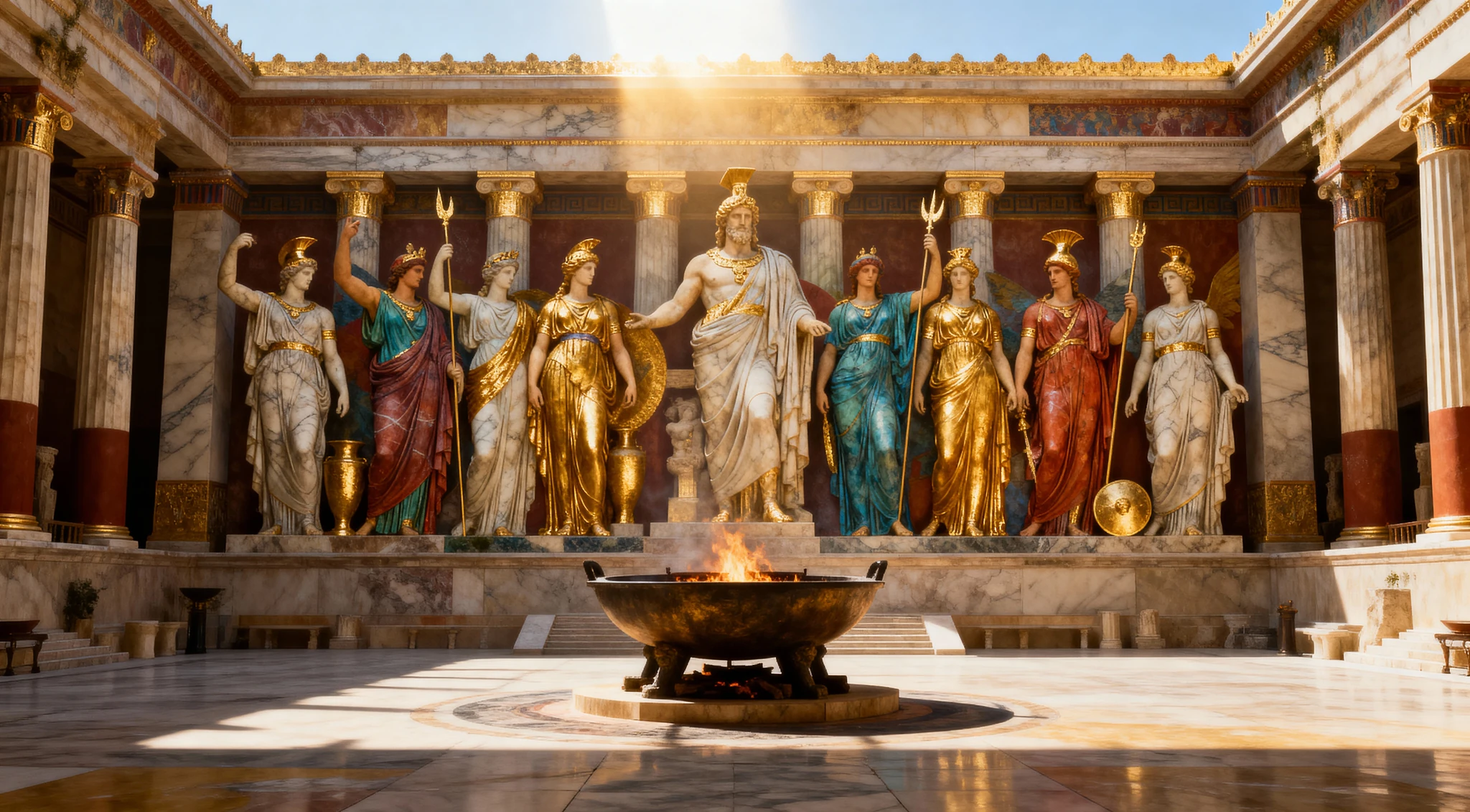 Temple Of The Twelve Greek Gods