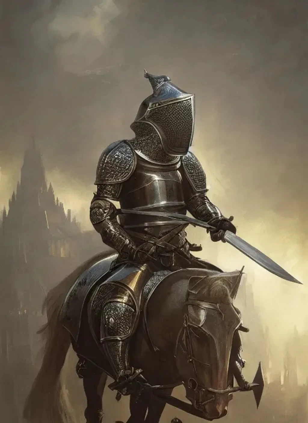 Knight In Dark Helmet