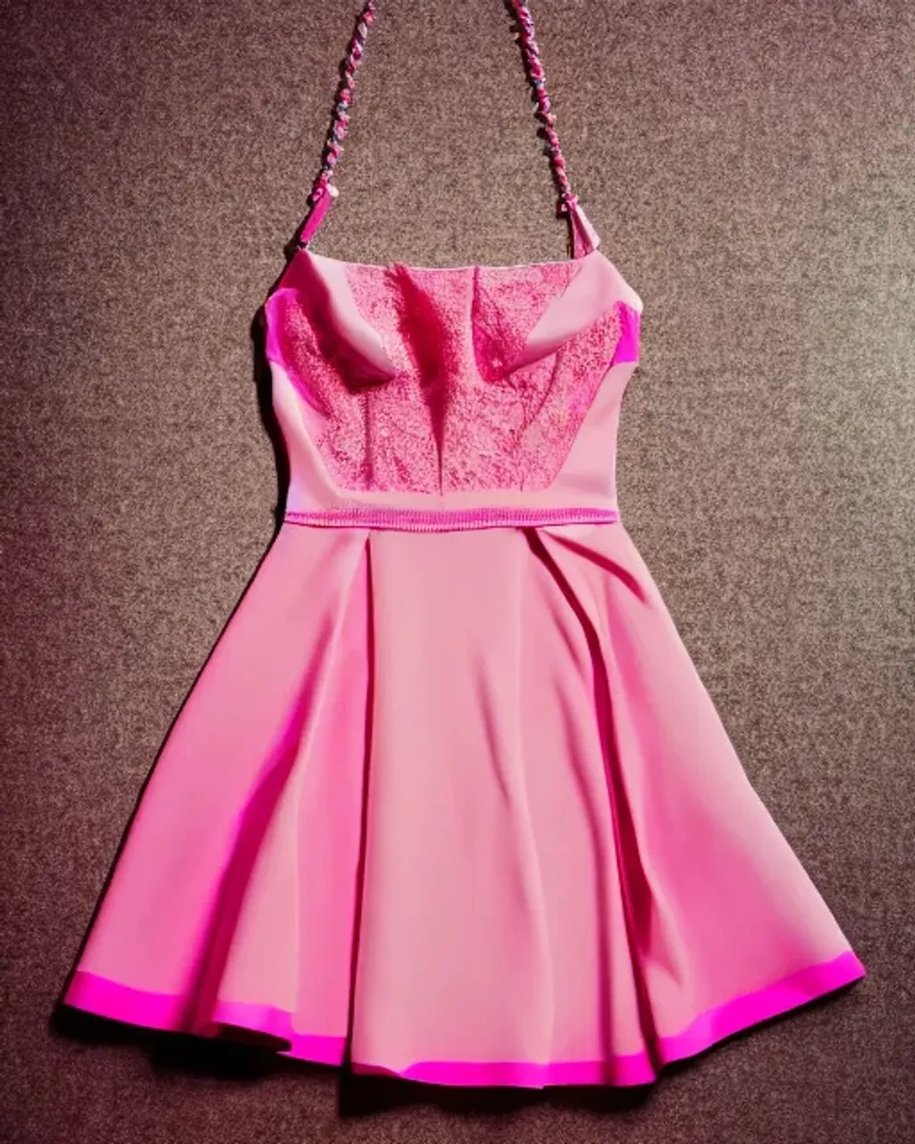 Short Pink Dress Product Photo